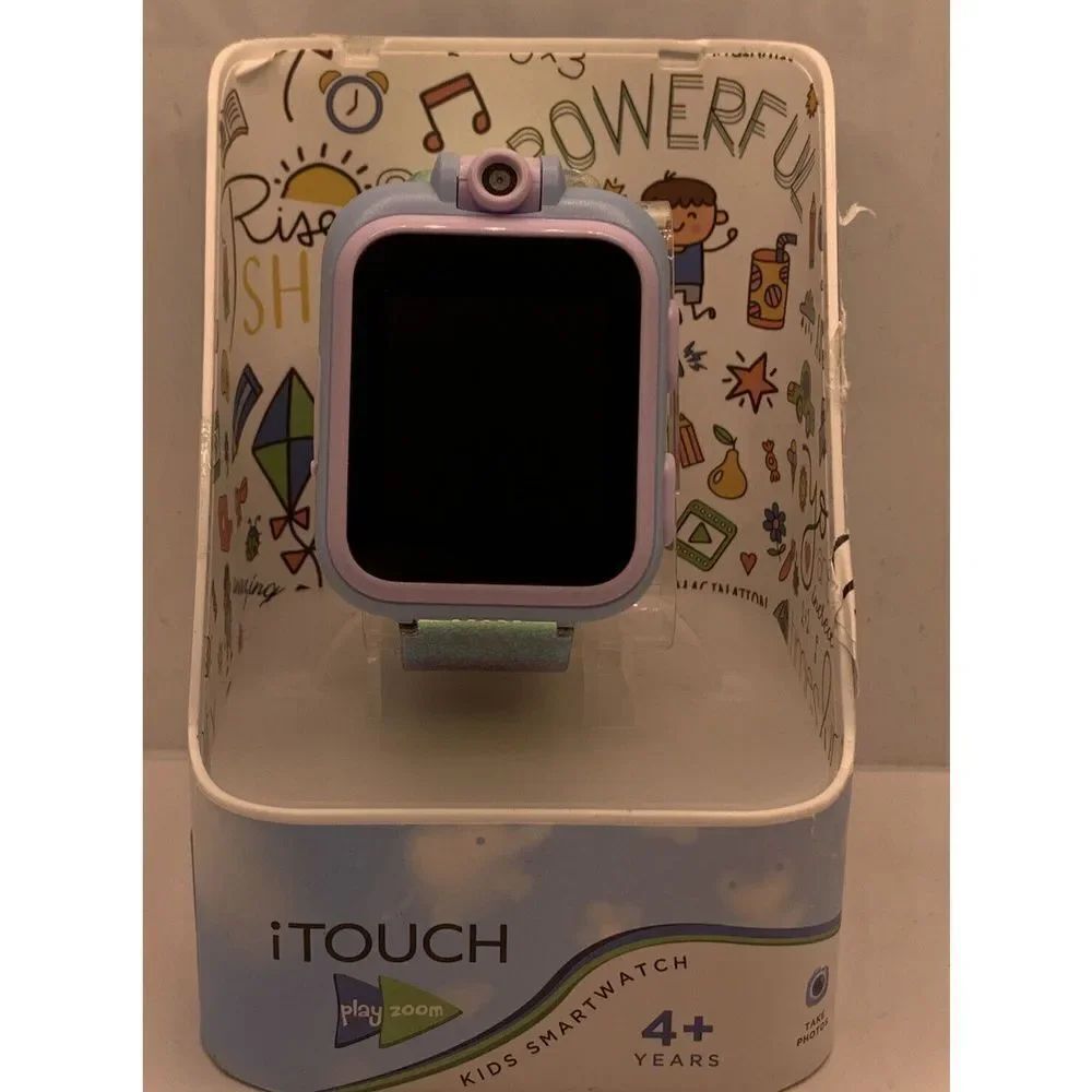 ITouch IPZ13079M62C-HLG Kid's Green Holographic Resin Strap Smart Watch MGK72